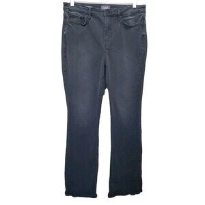 NYDJ Black Slim Bootcut Sure Stretch Denim Jeans Size 12
